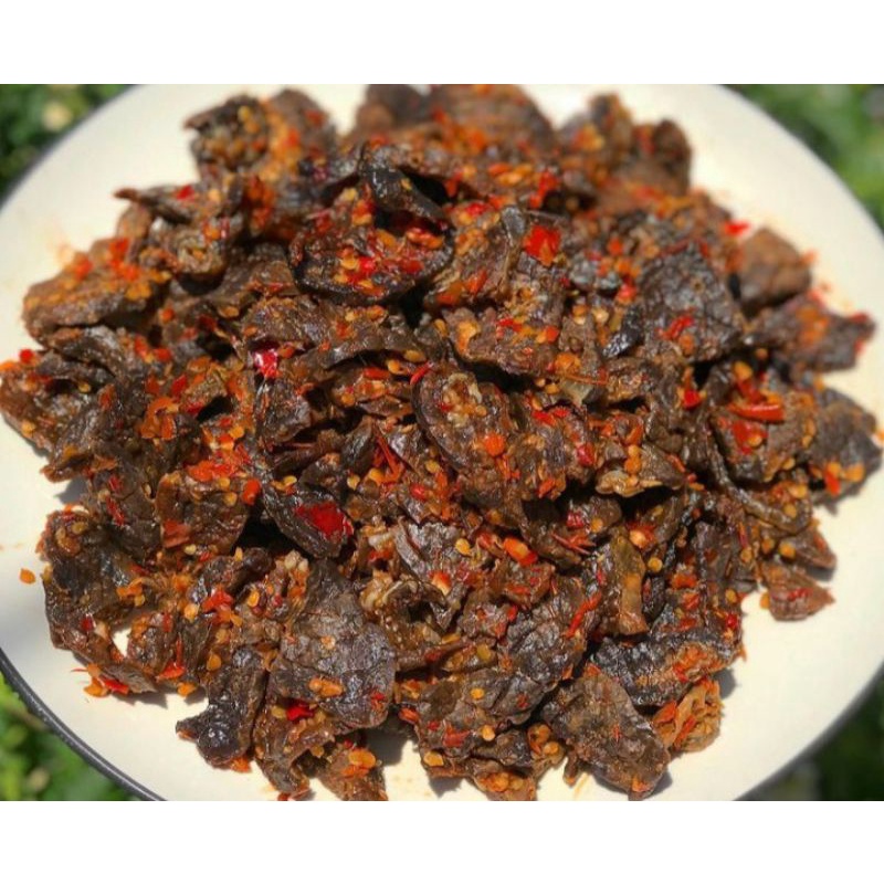 sambal paru /sambal cumi bu mun/150 gram/kemasan jumbo/by reynata.food