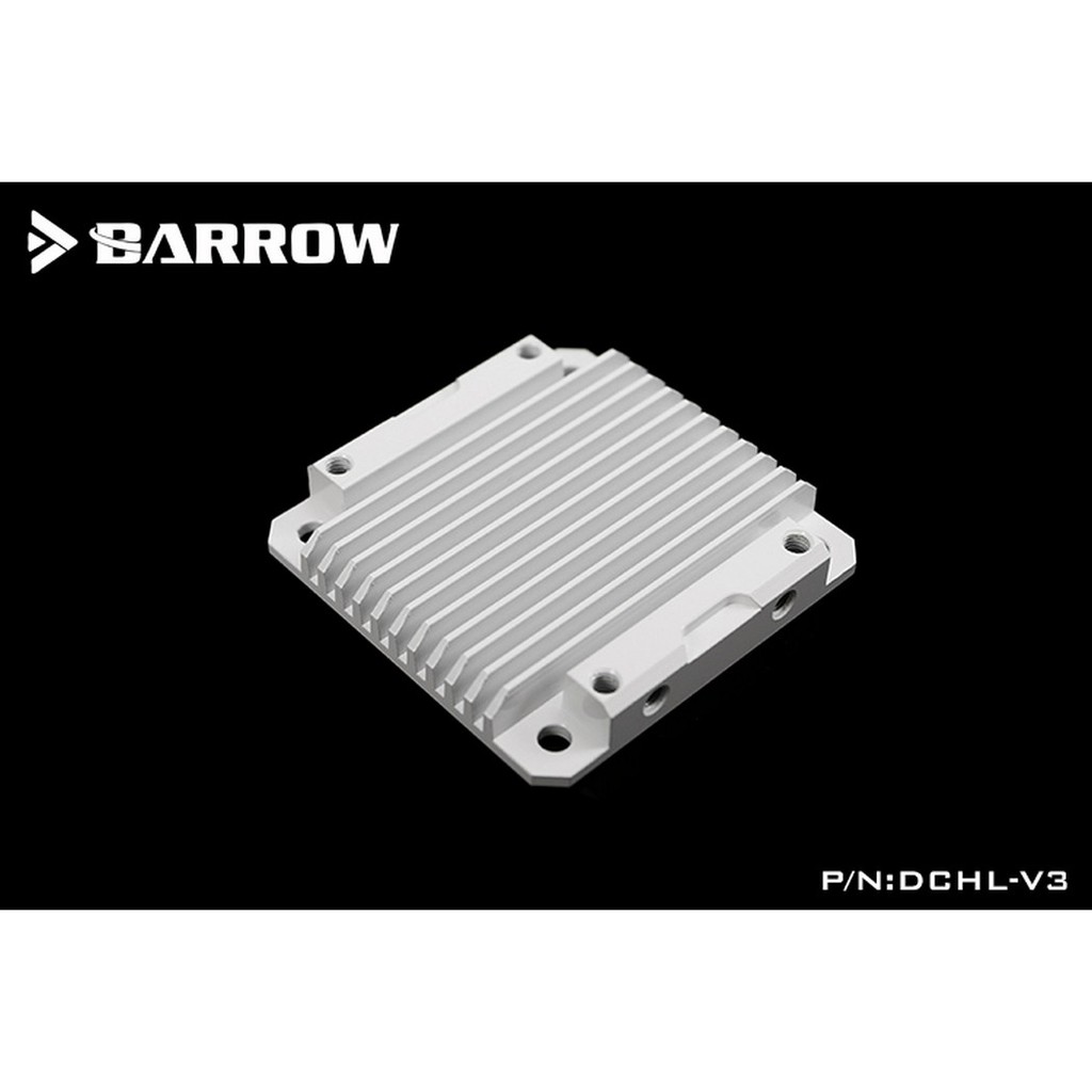 BARROW DCHL-V3 Aluminum Heatsink Top Kit For DDC Pump Silver