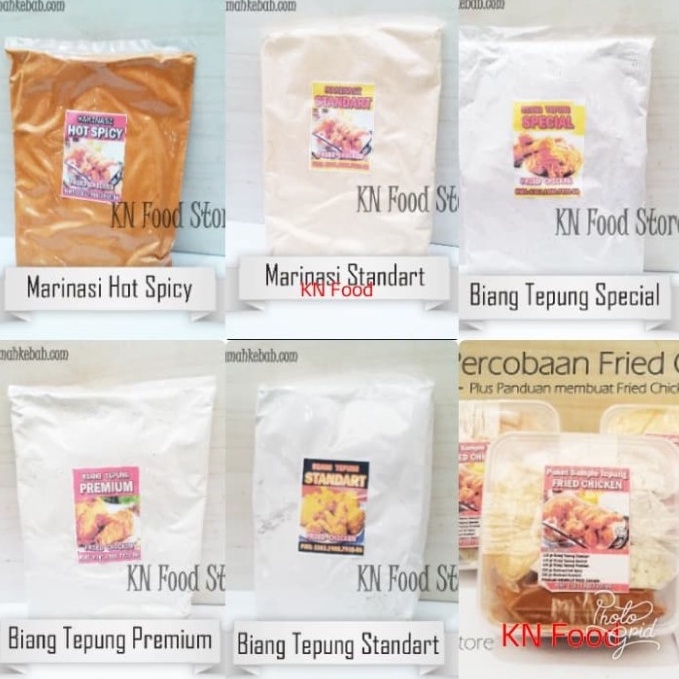 

MURAH Bumbu Perendaman Marinasi Ayam Fried Chicken - Marinasi Standar 1Kg