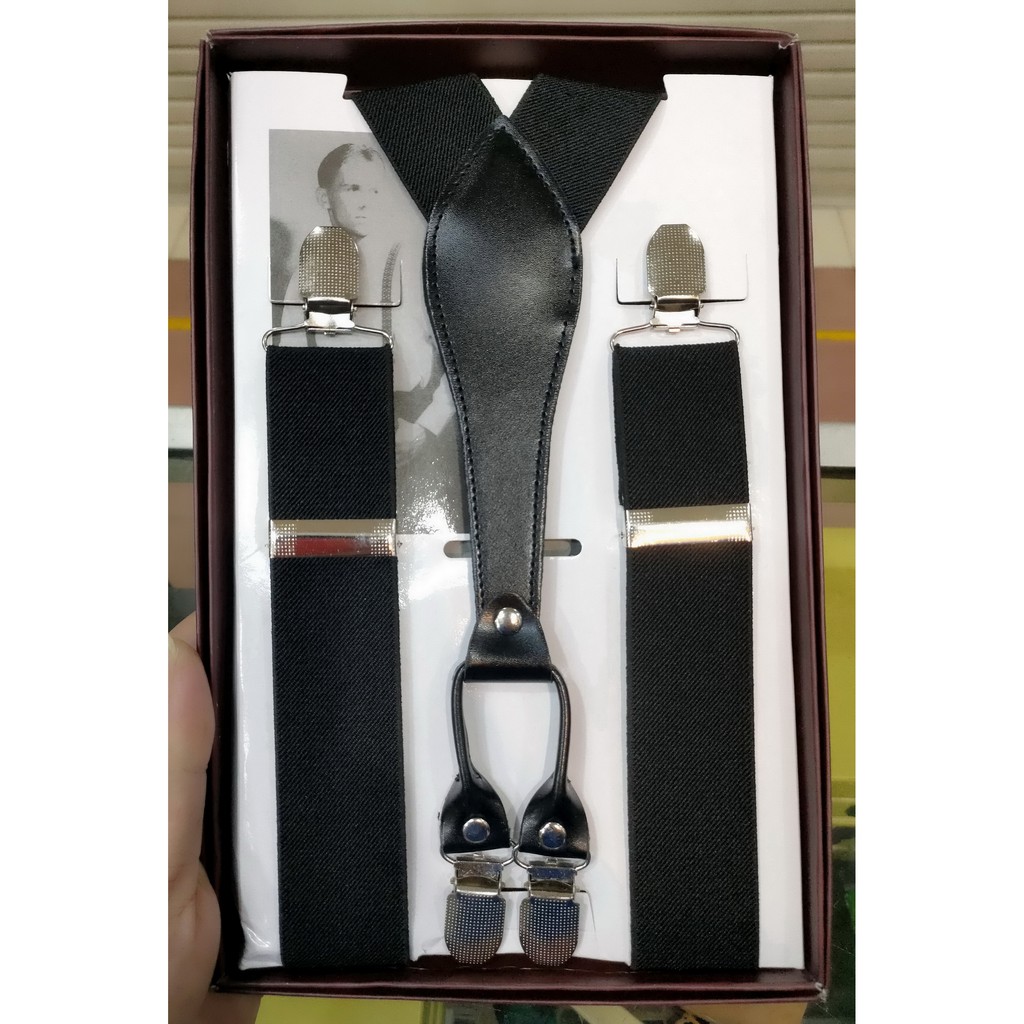 SUSPENDER dewasa Grade B - Model X - Pencapit Double - Fit Size XXL