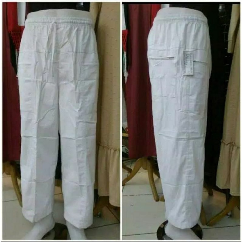 Jual Celana Pangsi Sirwal Exclusive Katun Twill Perlengkapan Haji Umroh ...