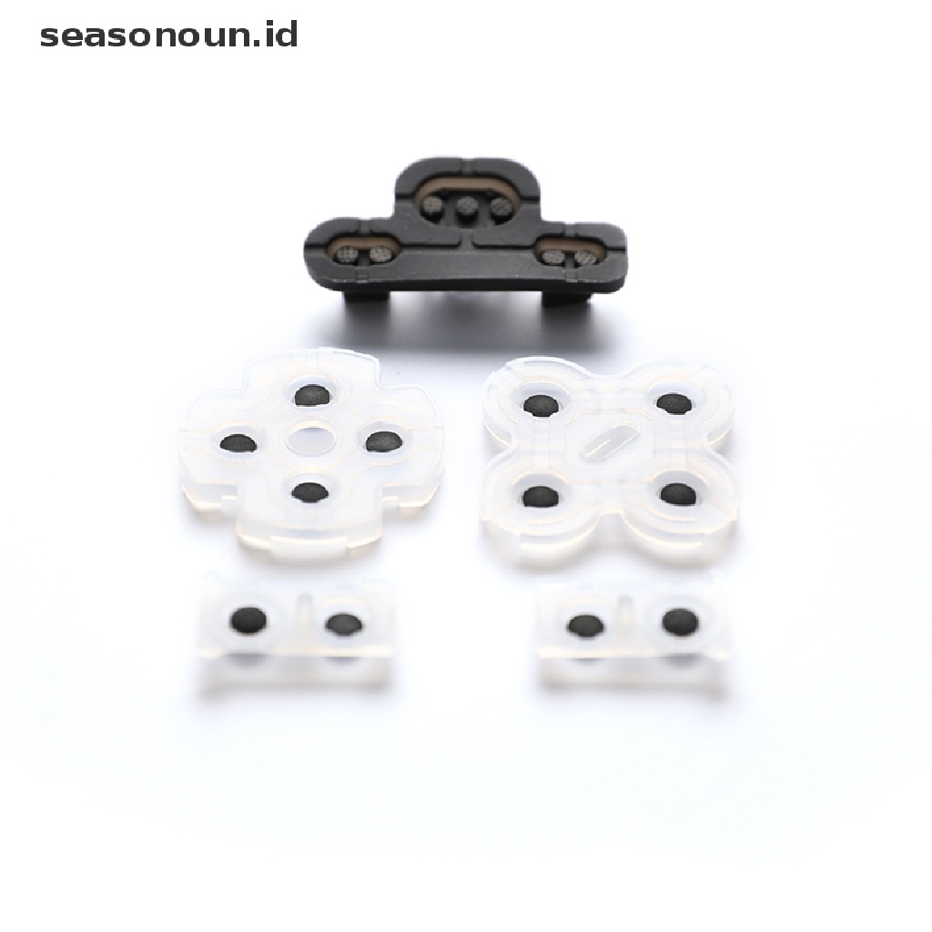 5pcs / lot Bantalan Karet Konduktif Tombol Kontak gasket Untuk Kontroler PS3