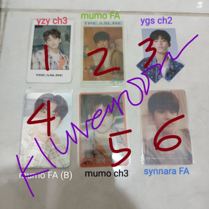 [READY] BENEFIT TREASURE JEONGWOO YZY MUMO YGS SYNNARA