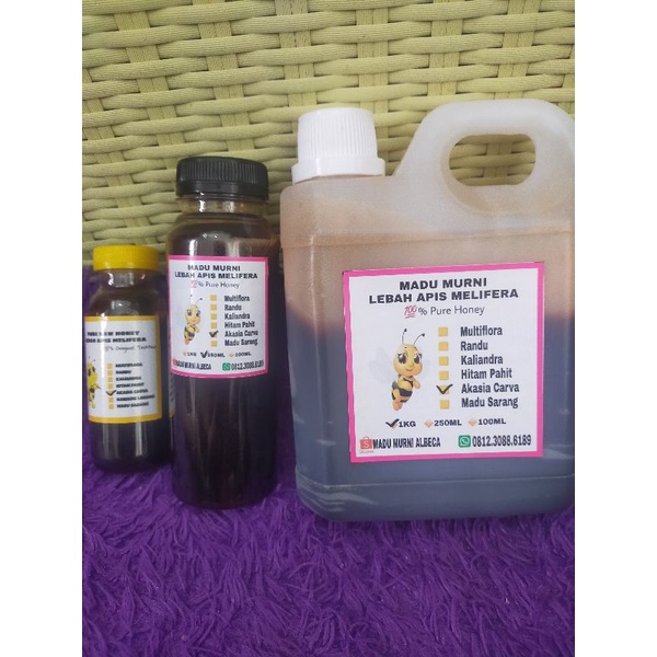 

MADU MURNI AKASIA CARVA 250 ml 100% pure Honey