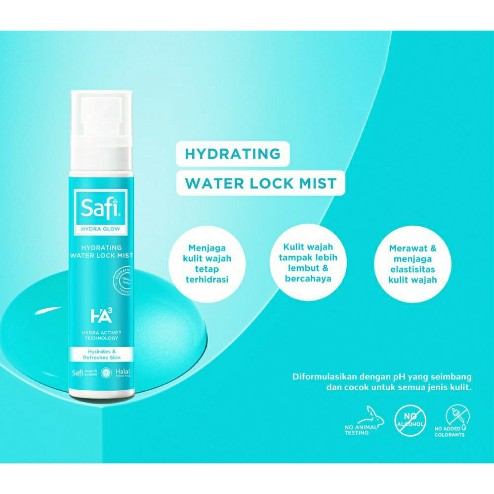 Safi Hydra Glow Hydrating Water Lock Mist 75ml