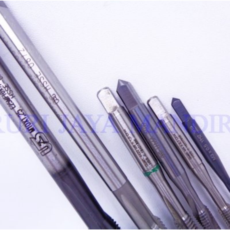 tap. hand tap. tap lurus. tap sekali jadi set m3-m10. japan n eropa