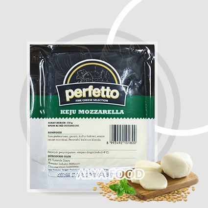 

Keju Mozarella Perfetto 250 gr