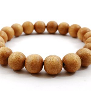 Gelang Original Kayu Cendana Wangi Diameter 11 Mm Kualitas Pilihan