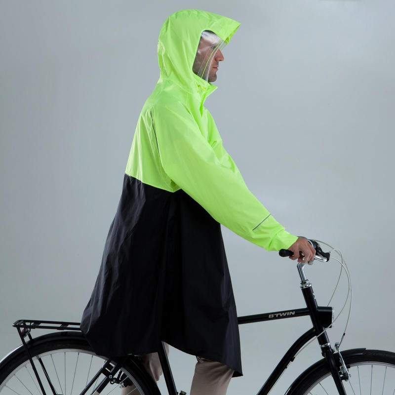 BTWIN 900 Jas Hujan Sepeda Cycling Rain Poncho Tahan Air