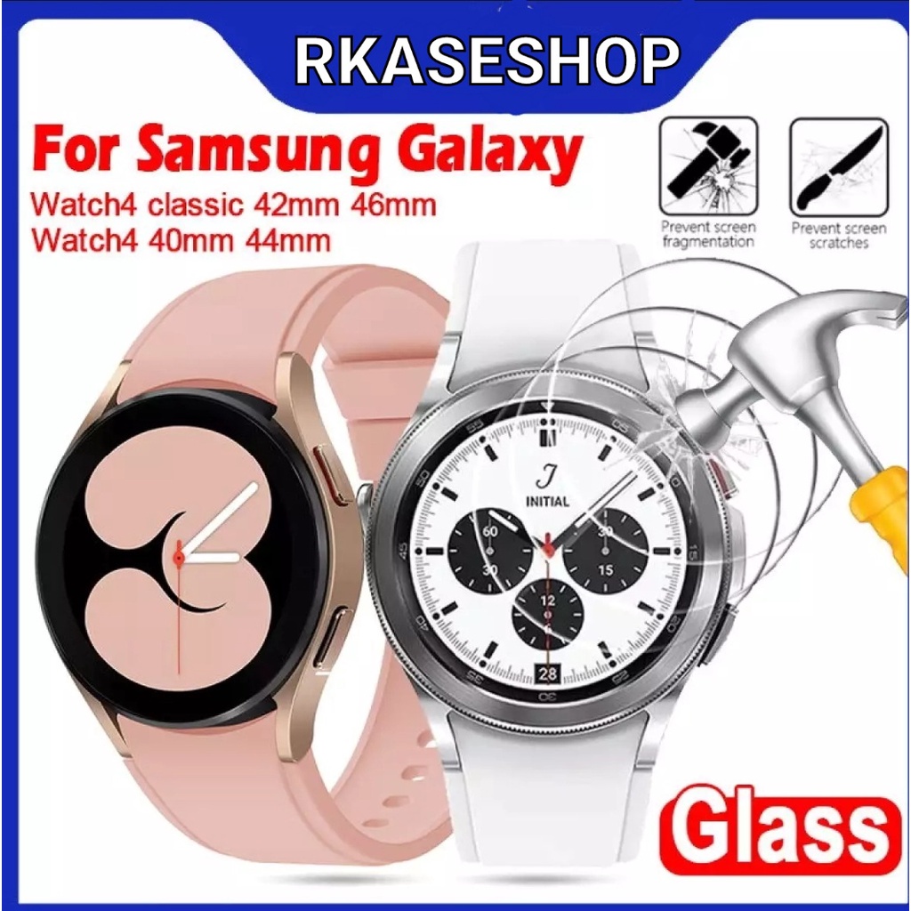 Tempered glass samsung Galaxy Watch 4 5 CLASSIC ACTIVE 42mm 46mm 40MM 44MM Galaxy watch 5 Pro anti gores