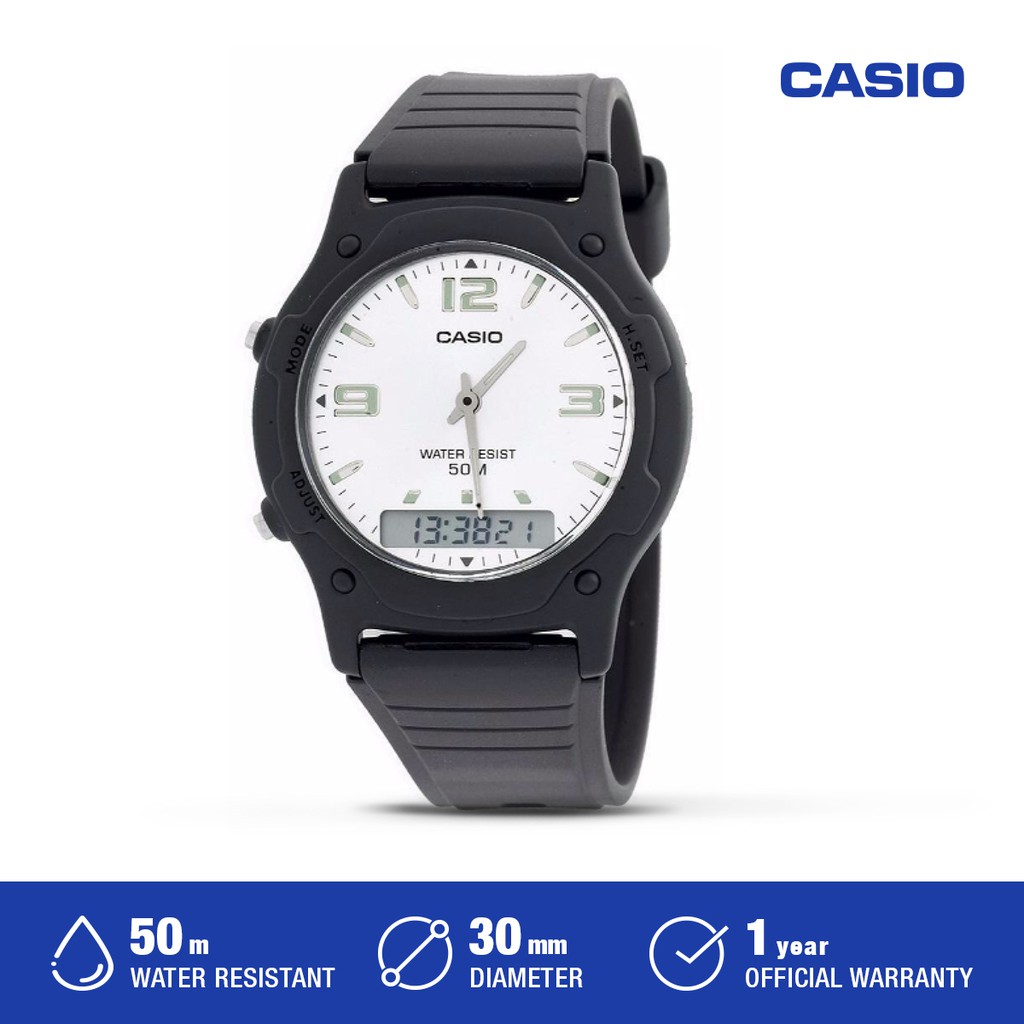 Casio Jam Tangan Pria AW-49HE-7AVDF