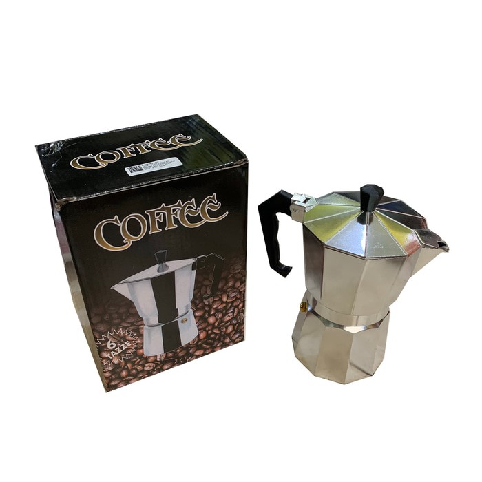 Moka pot alumunium 6 cup Espresso coffee maker