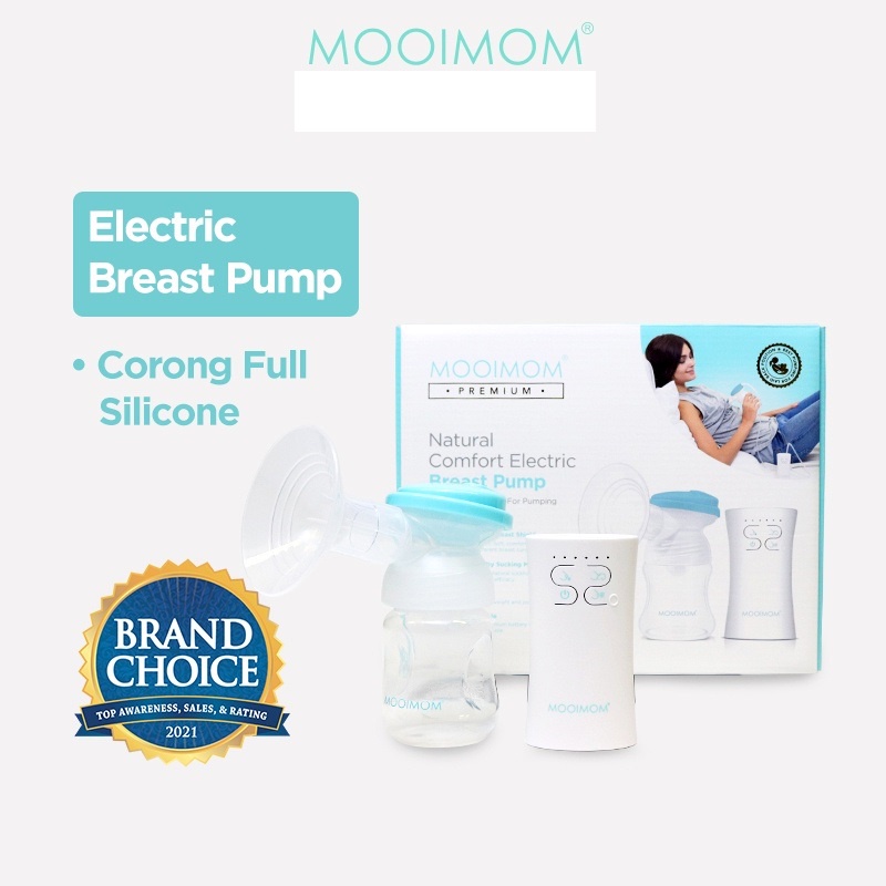 MOOIMOM Pompa ASI Elektrik Natural Comfort Electric Breast Pump