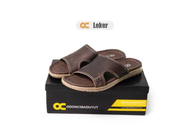 SANDAL KULIT OC-206 COD bisa bayar di tempat