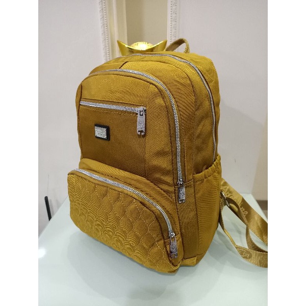 Tas Ransel Laptop 14 inch ORI Ernes Angeline 8529-32H Free Dustbag