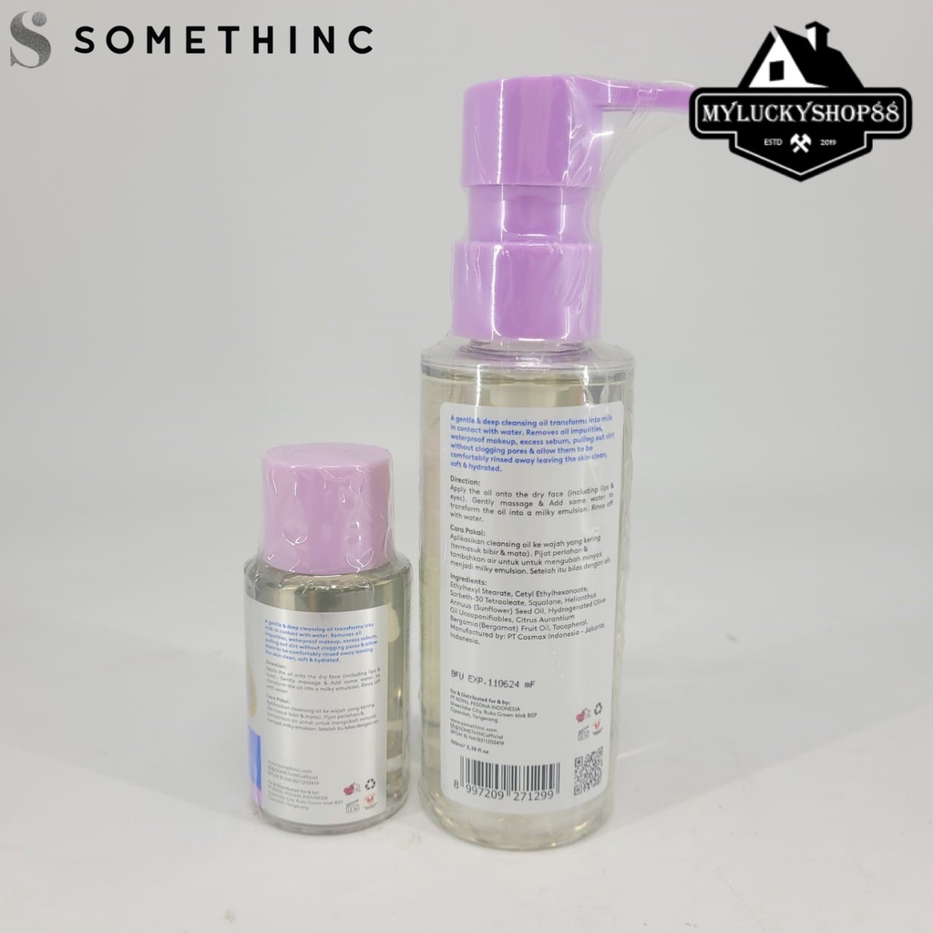 Somethinc Alpha Squalaneoxidant Deep Cleansing Oil