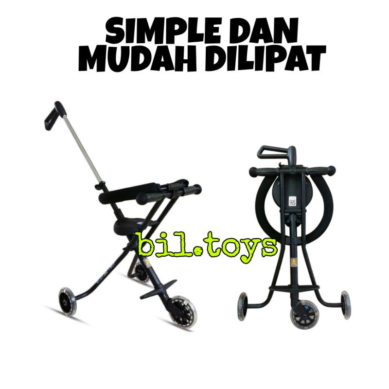 STROLER ANAK PMB EZZY STROLLER S-05 S05 MICRO TRIKE SMART TRIKE EXOTIC SEPEDA ANAK RODA 3 SIMPLE