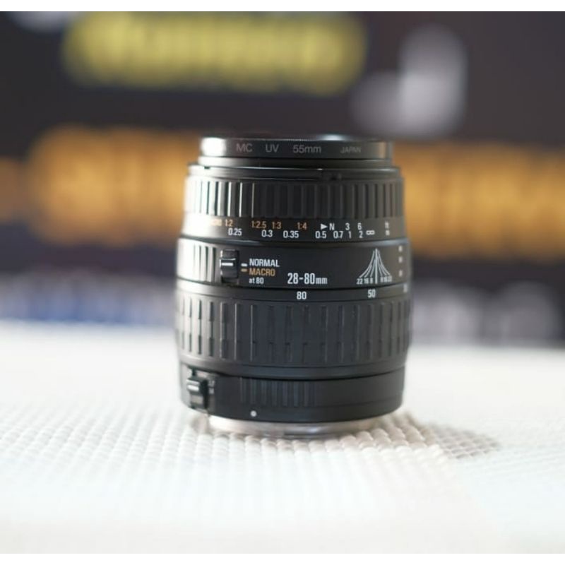 Lensa Sigma 28-80mm F3.5-5.6 Mullus Termurah
