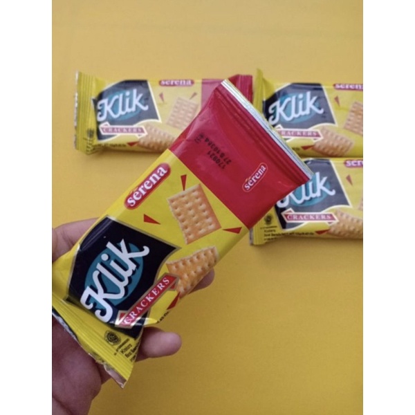 Jual biskuit klik cracker Shopee Indonesia