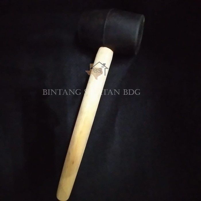 PALU KARET GAGANG KAYU 32 Oz 90 mm  RUBBER HAMMER 32Oz 90mm