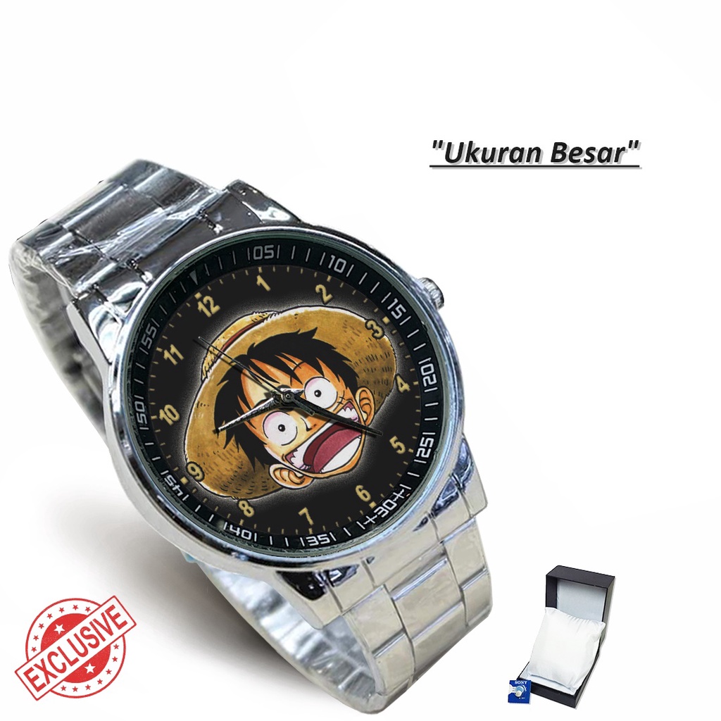 Jam Tangan Rantai Couple ONE PIECE - 3 (Special)