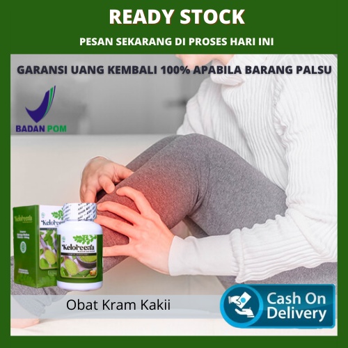 Keloreena Herbal Obat Kaki Kram, Pegal Dan Bengkak, Obat Nyeri Otot Betis, Nyeri Otot Kaki Belakang,