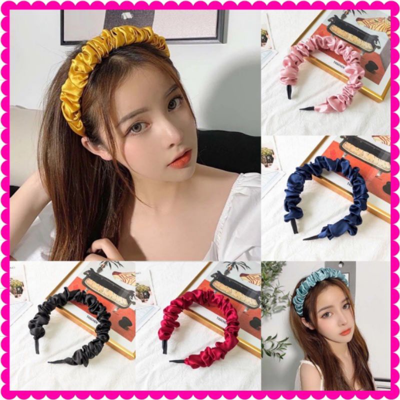 BANDO SCRUNCHIE / BANDANA KOREA / BANDO NAGITA WARNA WARNI