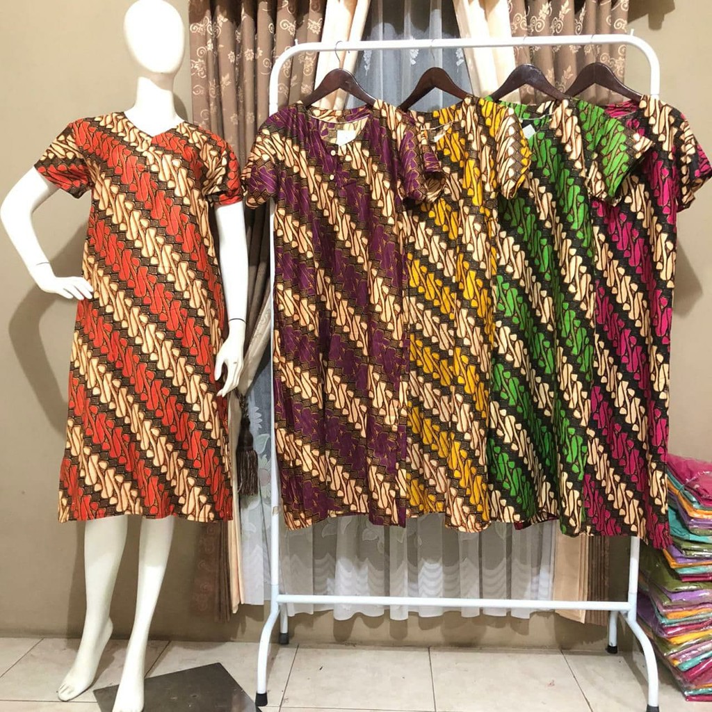 [TERMURAH] DASTER YUKENSI BATIK CAP DASTER HARIAN DASTER SMOKE DASTER SOLOAN