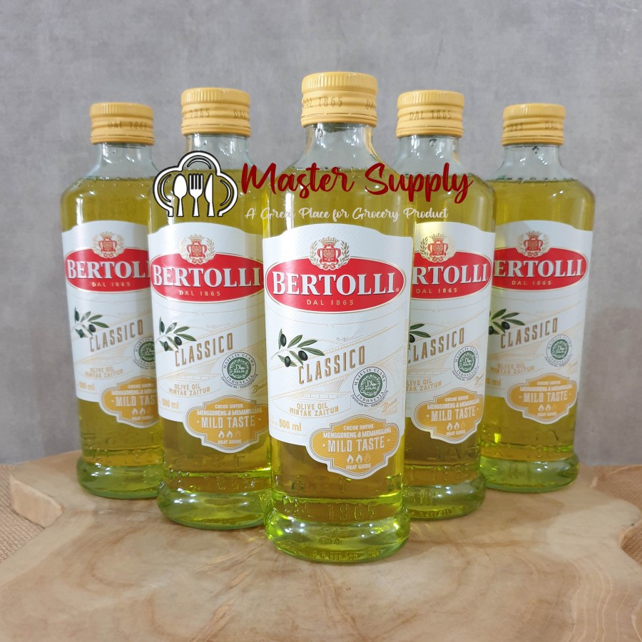 

BERTOLLI CLASSICO OLIVE OIL 500 ML / MINYAK ZAITUN / MINYAK GORENG