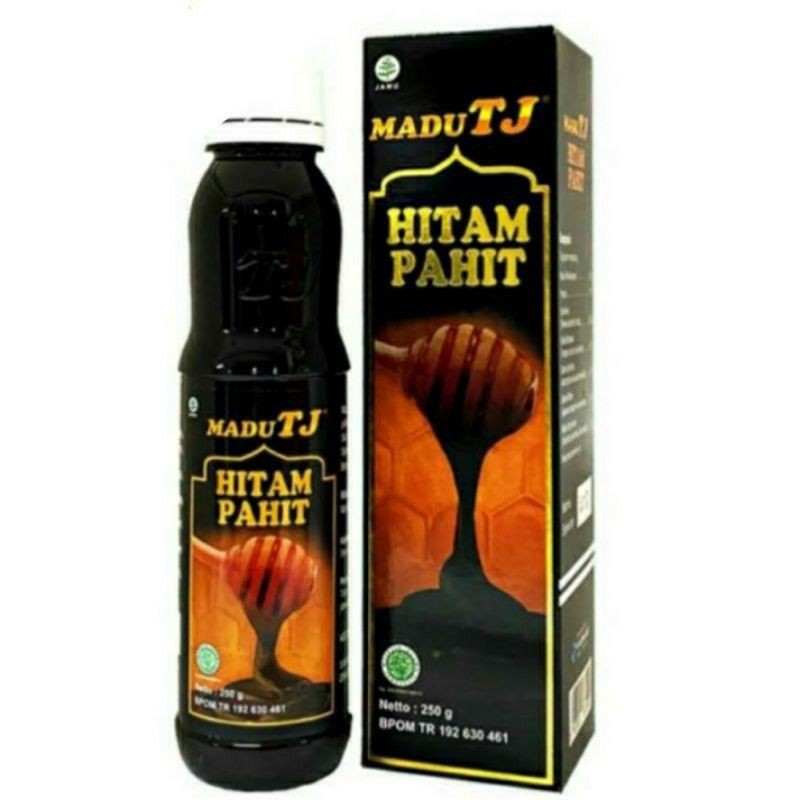 Madu TJ  hitam pahit 250ml |Madu Tj Hitam Pahit Madu Kesehatan