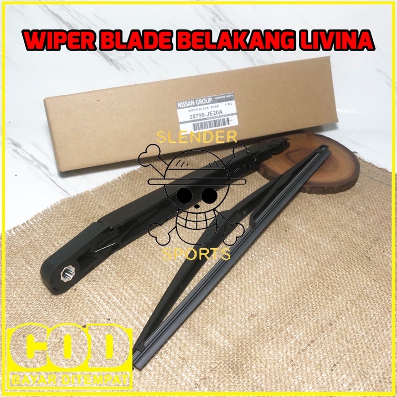 WIPER BLADE REAR LIVINA - WIPER BELAKANG GRAND LIVINA SET