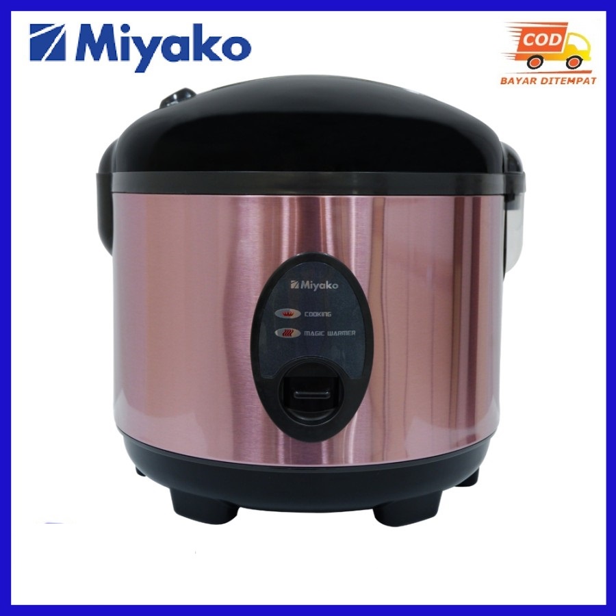 Miyako Magic com/Rice Cooker Type MCM 508 SBC  1.8 Liter Stanles