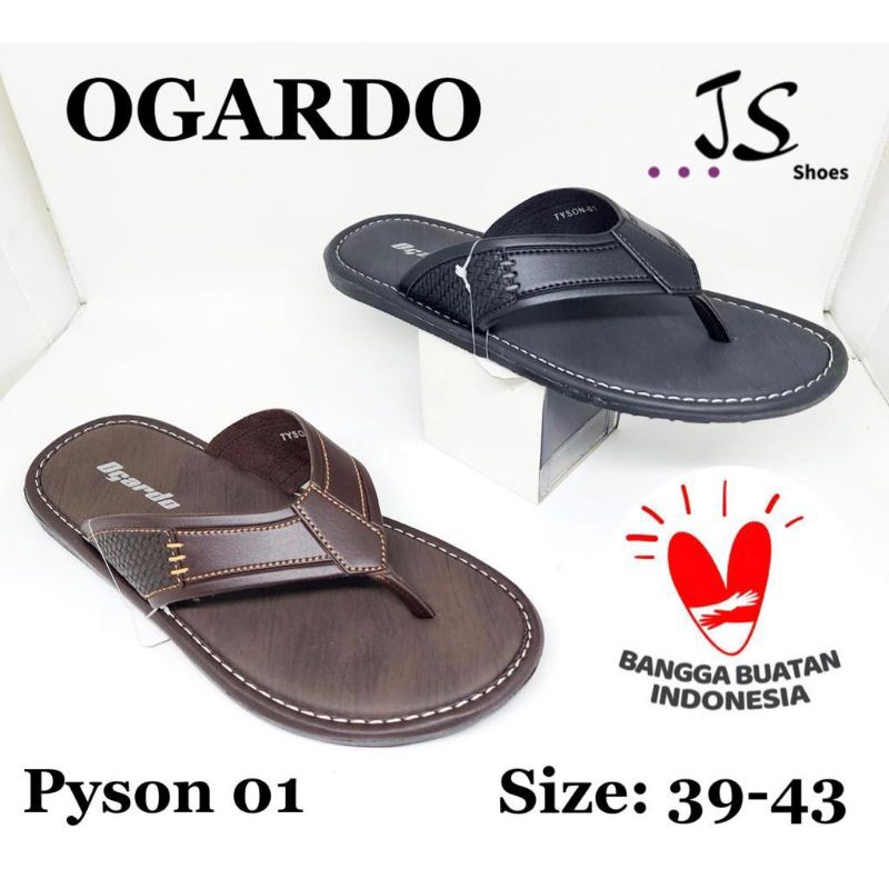 OGARDO TYSON 01 - SANDAL JEPIT CASUAL PRIA DEWASA MERK OGARDO