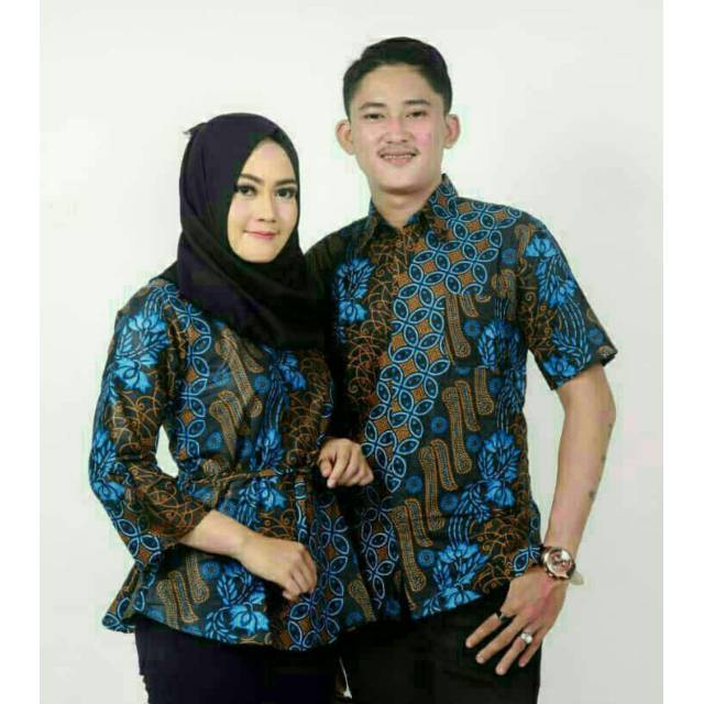 GROSIR  ATASAN BATIK BLUS SENO