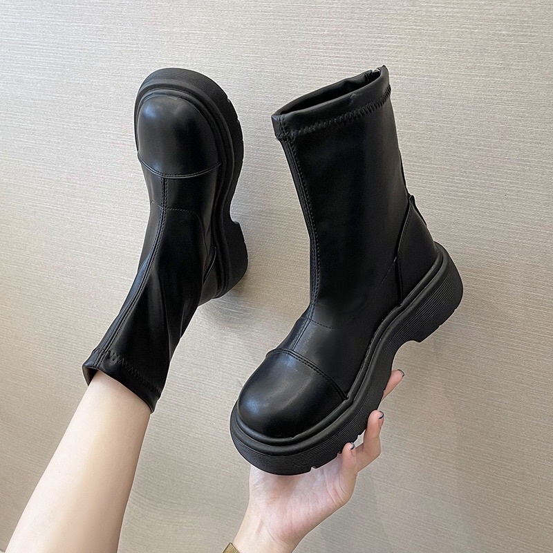 SEPATU BOOTS IMPORT WANITA KOREA ORIGINAL JY11