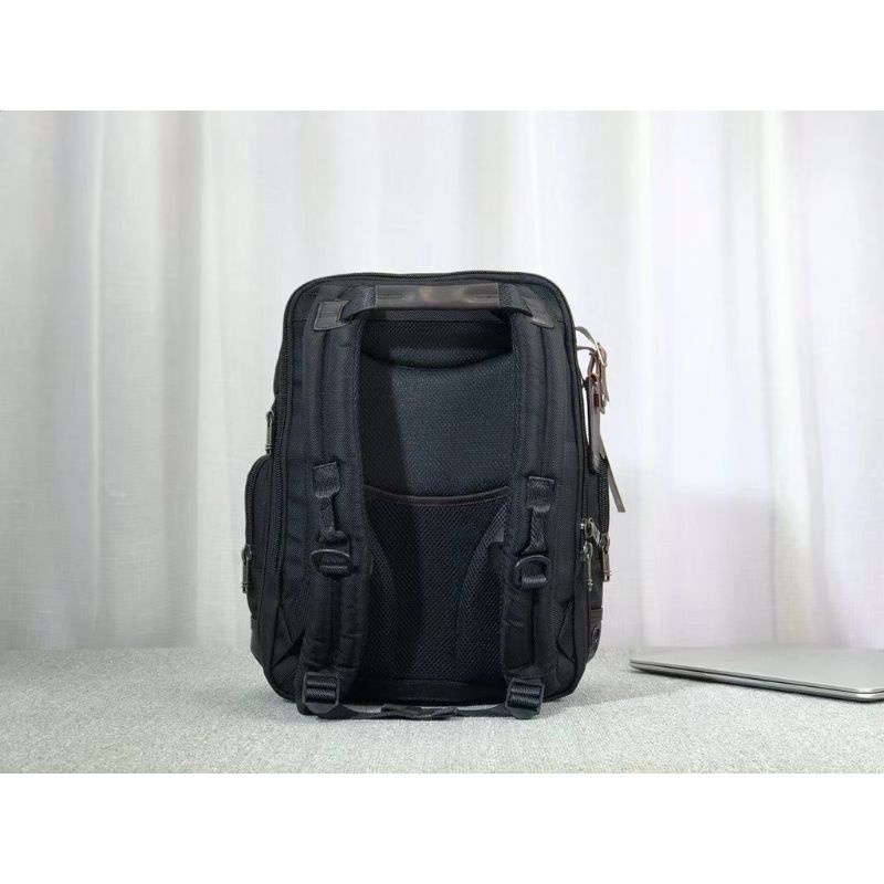 Tumi Backpack Alpha Bravo Knox Canvas Black Mirror Quality