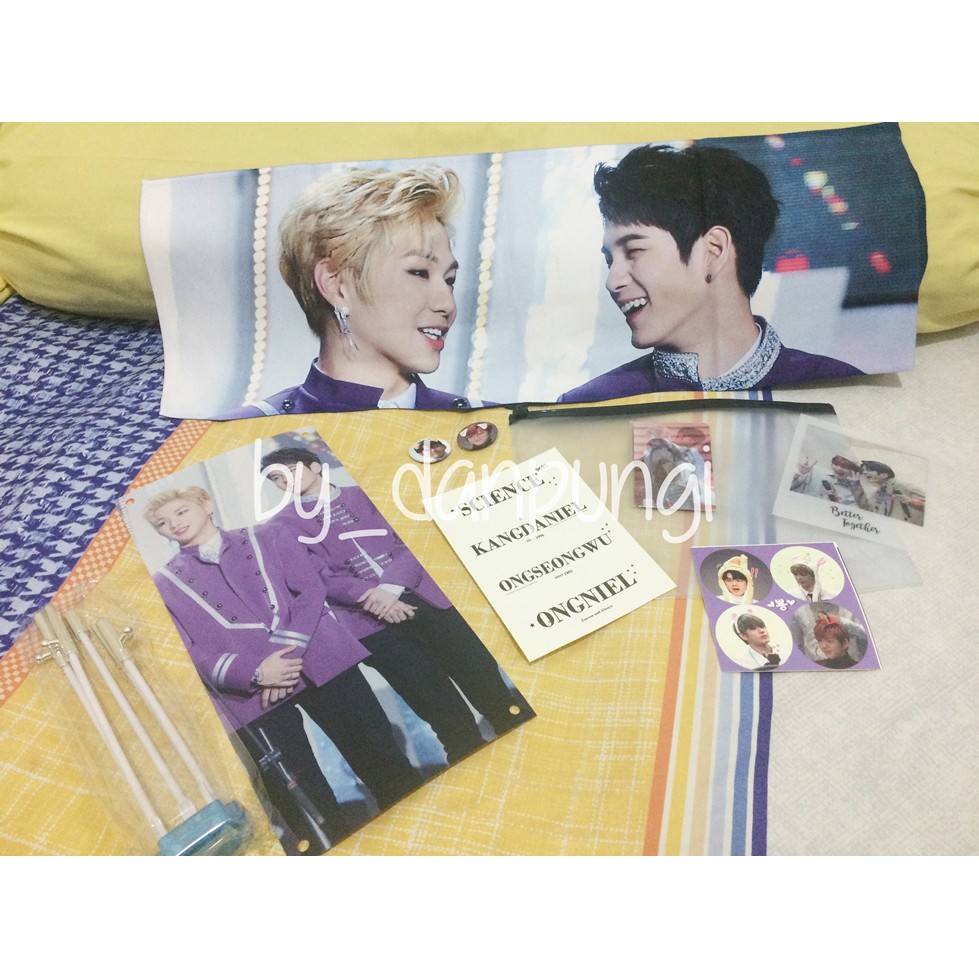 Ivre D'Amour Slogan & Season's Greeting Ong Seong Wu & Kang Daniel