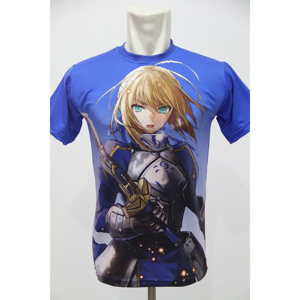 kaos anime saber fate stay night