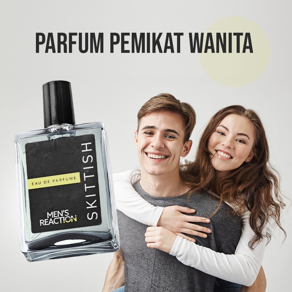 Parfume Pria Dewasa Men's Reaction Skitish Eau De Parfume Wangi Tahan Lama