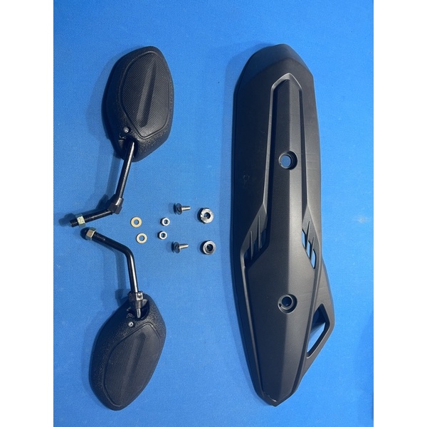 spion standar beat paket set cover knalpot vario 125 + baut