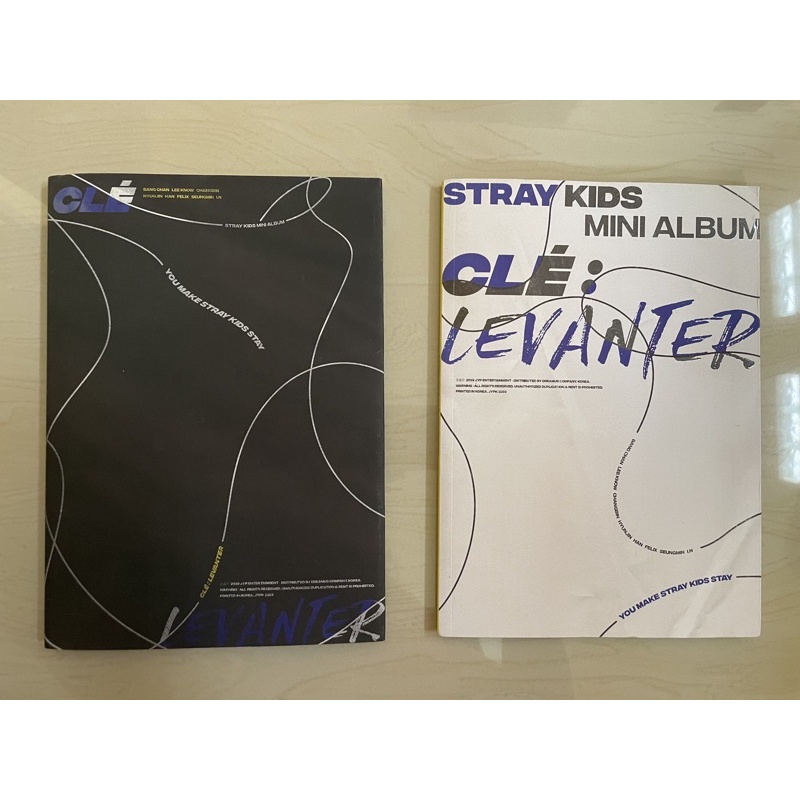UNSEALED STRAY KIDS ALBUM CLE:LEVANTER