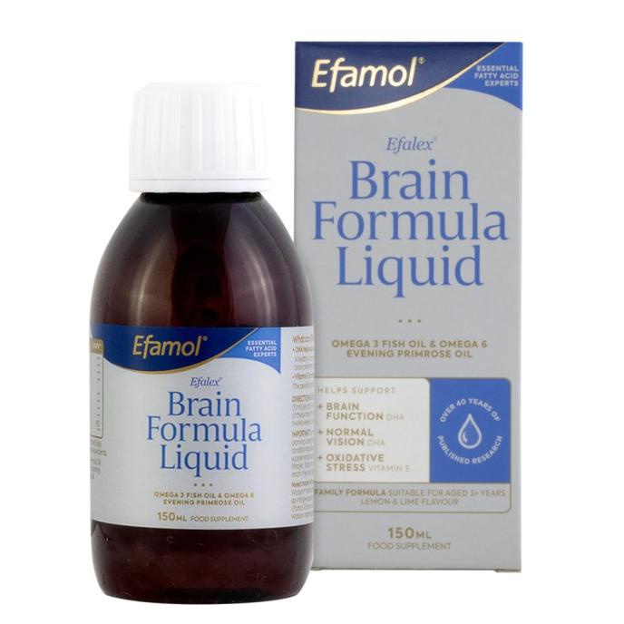 Efamol Brain Efalex Brain Formula Liquid 150ml Lc