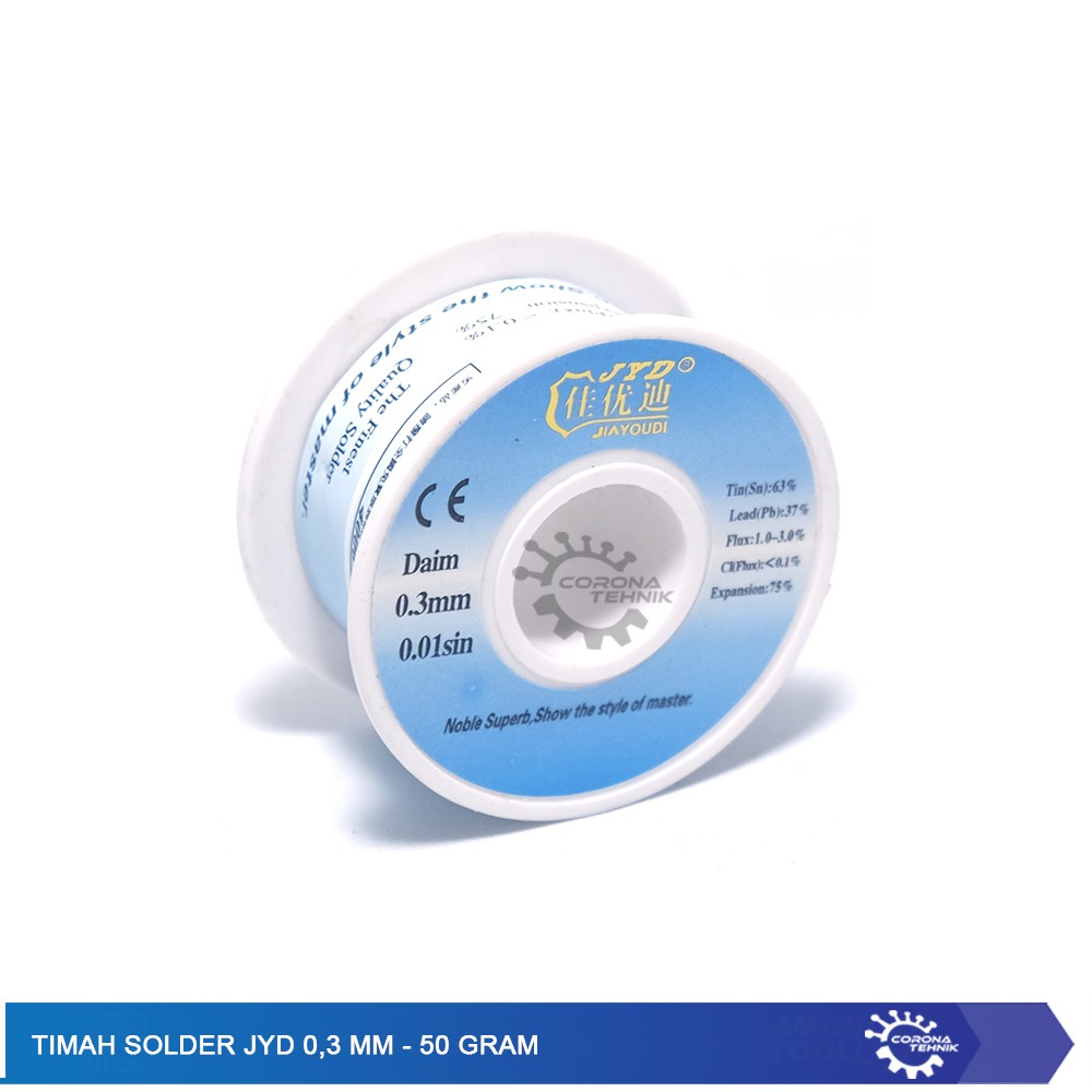 JYD - Timah Solder 0,3 mm - 50 Gram