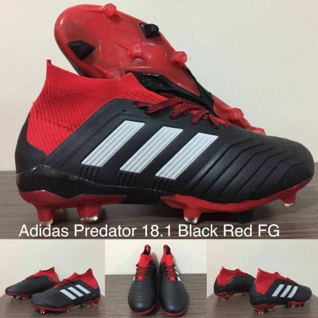 Adidas Predator 18.1 Black Red FG