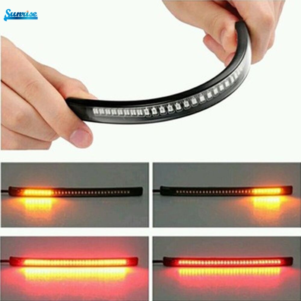 Lampu Belakang / Rem / Sein 48 Led Flexible Untuk Motor