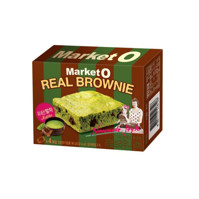 

MARKET O REAL BROWNIE MATCHA