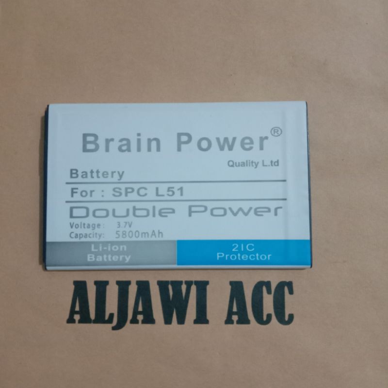 Batre Baterai Battery Spc L51 SPC L-51 / S12 Noah Double Power Battery Original