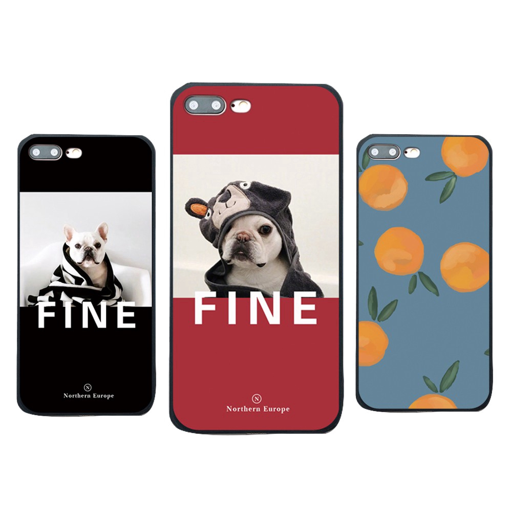 Soft Case Silikon Desain Anjing Bulldog Lucu Untuk Xiaomi Mi 8
