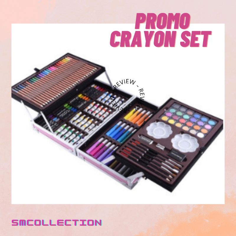 

SET ALAT GAMBAR ANAK TULIS LUKIS KOPER PAINTING SET 145 PCS (COD)