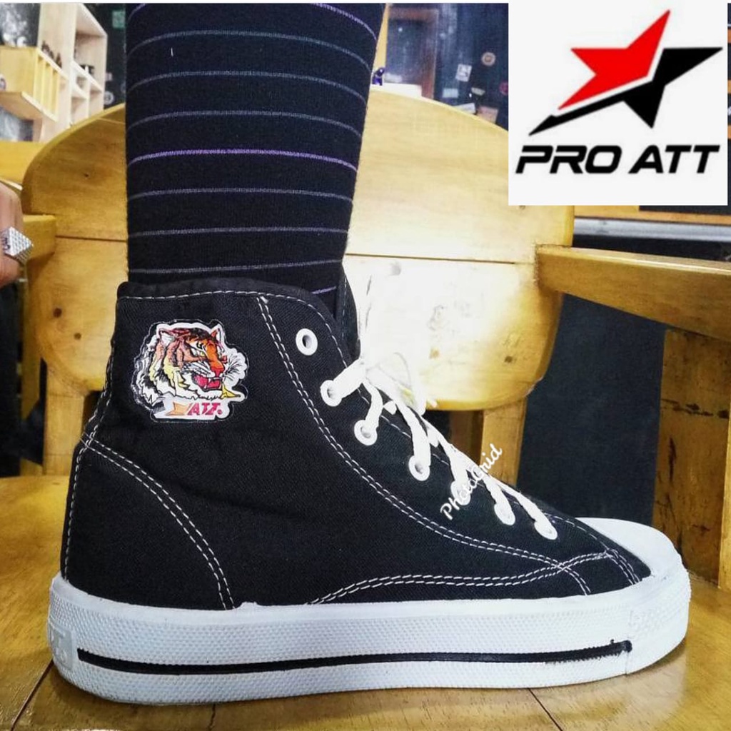 gof PRO ATT AR 25013 Sepatu Warior/Macan Sneaker Olahraga Anak Sepatu Kain Sepatu Sekolah Anak Original